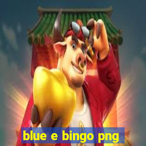 blue e bingo png